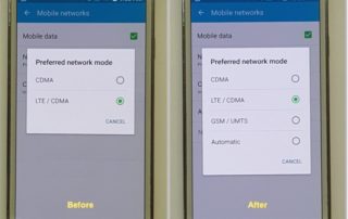 How to enable GSM Options